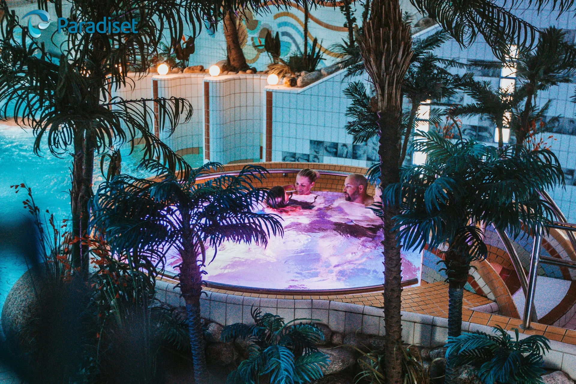 Paradisbadets spa och bubbelpooler